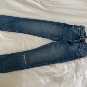 Zara cropped jeans